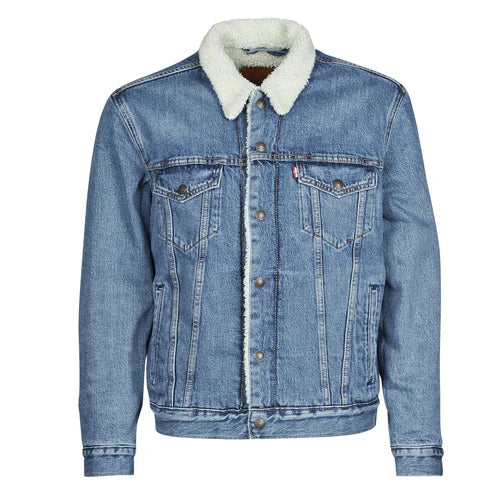 Chaqueta Trucker con forro Sherpa